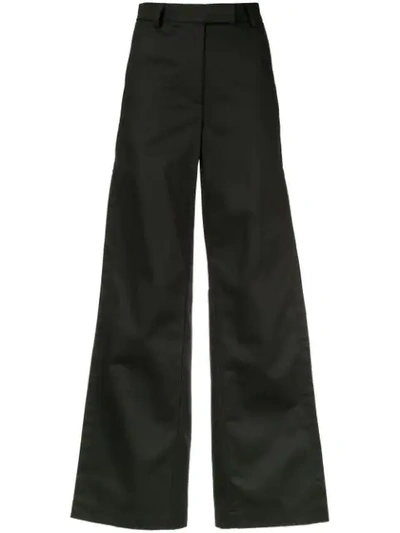 Shop Walk Of Shame Wide-leg Trousers In Black