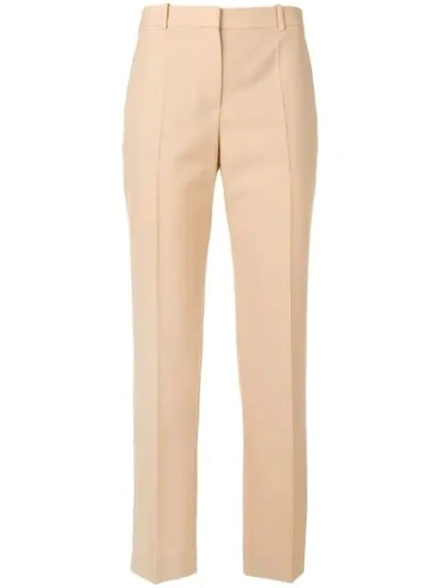 Shop Givenchy High Waisted Tailored Trousers In Neutrals