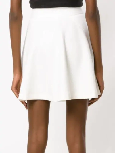 Shop Andrea Bogosian Embroidered Skirt In White