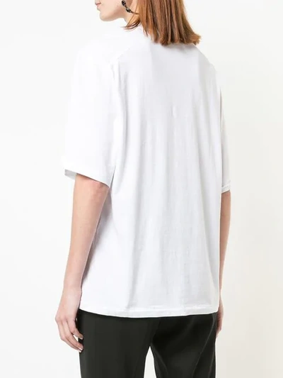 Shop Haider Ackermann Dream Now T-shirt In White