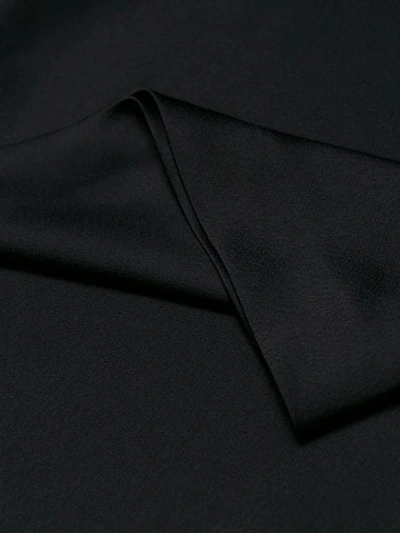 Shop Maison Margiela Split-detail Maxi Dress In Black