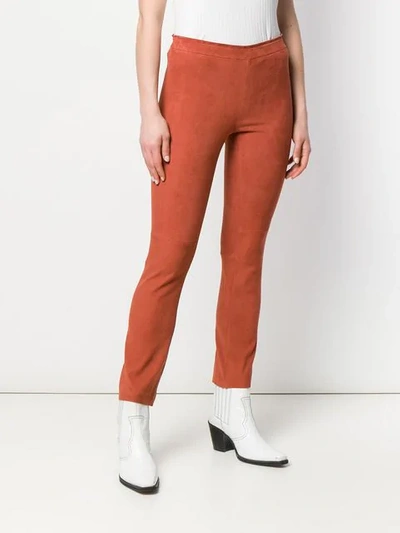 Shop Stouls Larry Trousers In Brown