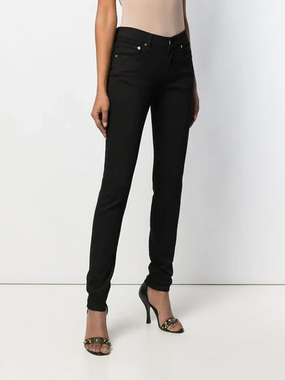 Shop Versus Classic Skinny Trousers In Black