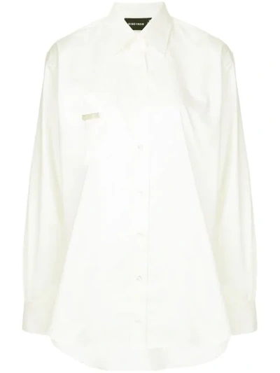 Shop Ribeyron One Pocket Shirt - White