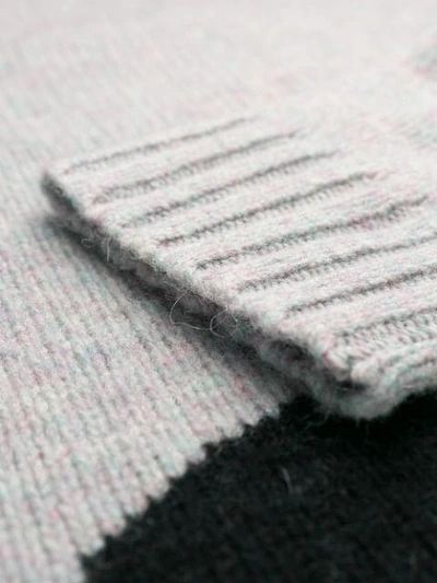Shop Acne Studios Music Note Sweater - Grey