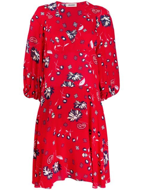 zadig and voltaire red dress