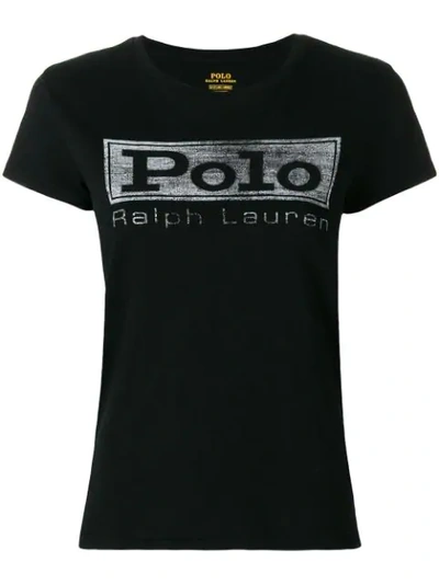 Shop Polo Ralph Lauren Polo T In Black