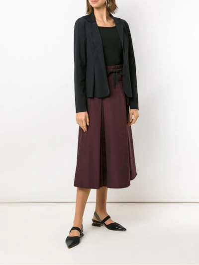 Shop Alcaçuz Lume Skirt In Purple