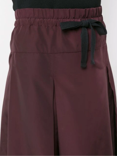 Shop Alcaçuz Lume Skirt In Purple