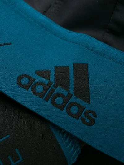 Shop Adidas By Stella Mccartney Hybrid Crop Top In Black