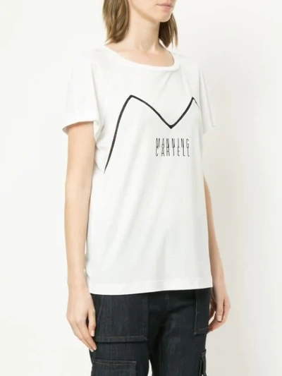 Shop Manning Cartell Almost Famous T-shirt In White