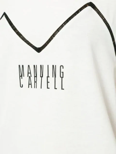 Shop Manning Cartell Almost Famous T-shirt In White