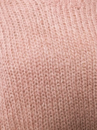 Shop Alysi Fuzzy Sweater - Pink