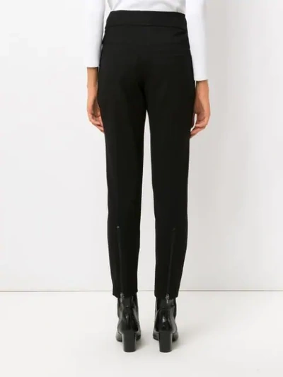 Shop Alcaçuz Link Trousers In Black