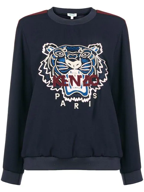 navy blue kenzo sweatshirt