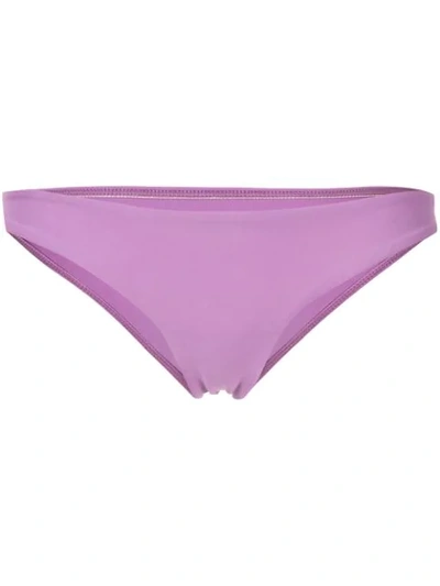 Shop Matteau The Classic Bikini Top In Purple