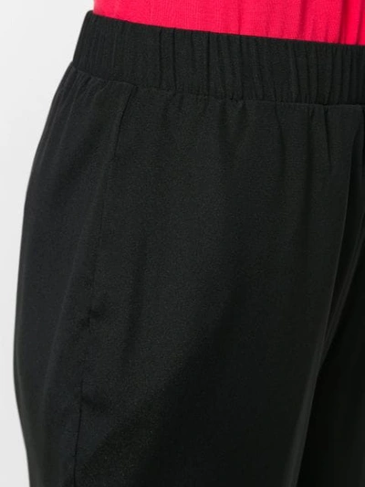 Shop Le Tricot Perugia Straight-leg Trousers In Black