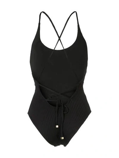 Shop Fella Cole Swimsuit In Black