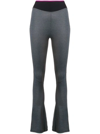 Shop Sàpopa Skinny Track Trousers In Grey