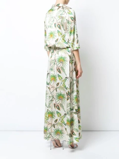 Shop Adriana Iglesias Anna Tropical Dress - Green