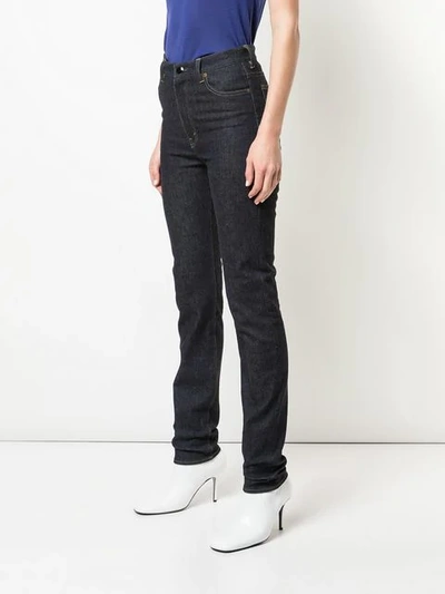 Shop Victoria Beckham Slim Fit Jeans In Blue