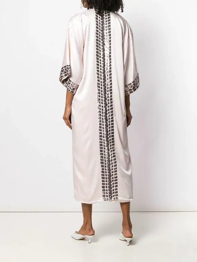 Shop Temperley London Luminary Kimono In Pink