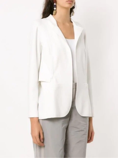 Shop Mara Mac Removable Sleeves Blazer In 0019