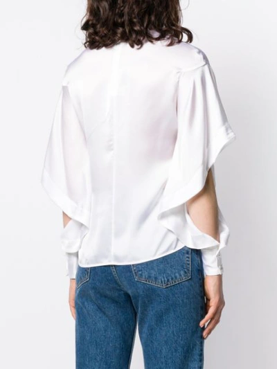 Shop Genny Long Sleeved Top In White