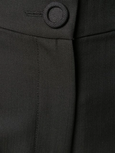 Shop Jacquemus Straight Tailored Trousers In Black