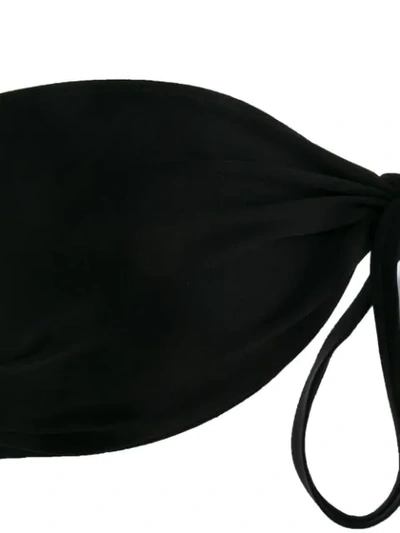 Shop Isabel Marant Starla Bikini Top In Black