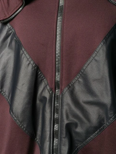 Givenchy Oversized Collar Jacket In Red