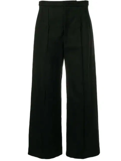 Shop Isabel Marant Keeve Trousers In Black