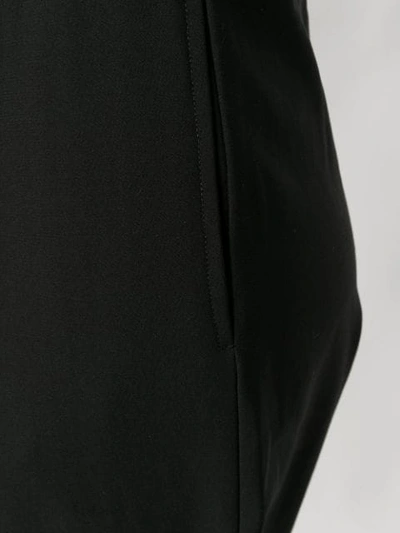 Shop Comme Des Garçons Comme Des Garçons Harem Cropped Trousers - Black