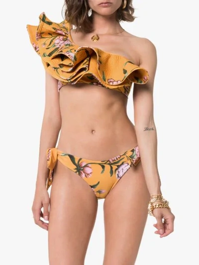 Shop Johanna Ortiz 'a Prayer For Spring' Bikini - Gelb In Yellow