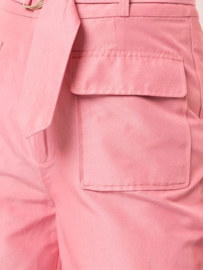 Shop Rachel Gilbert Jorja Belted Trousers In Pink