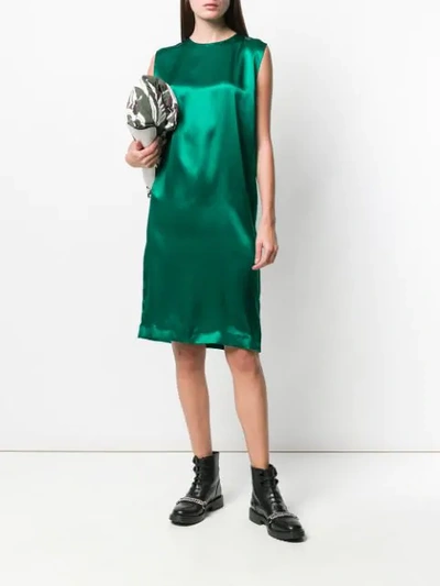 Shop Haider Ackermann Sleeveless Midi Dress In Green
