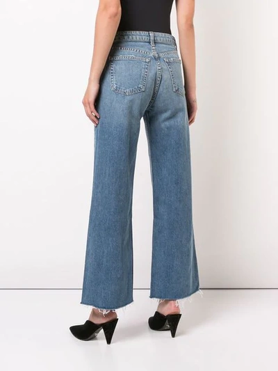 Shop Reformation 'fawcett' Jeans In Blue