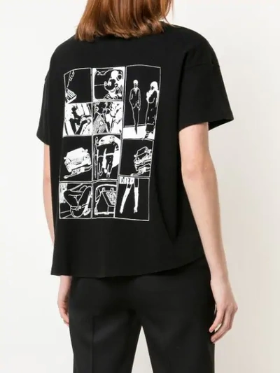 Shop Enfants Riches Deprimes Enfants Riches Déprimés Cartoon Strip T-shirt - Black