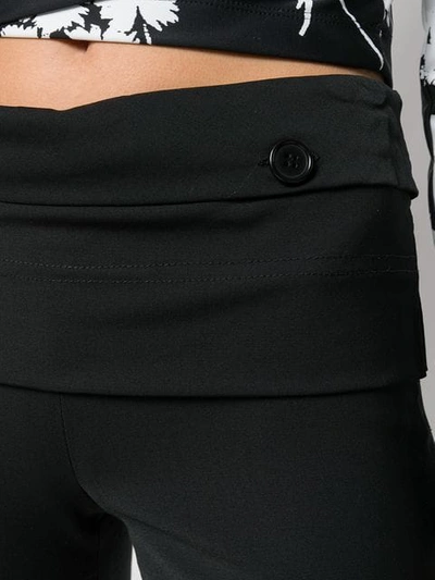 Pre-owned Helmut Lang Belted Trousers In Black