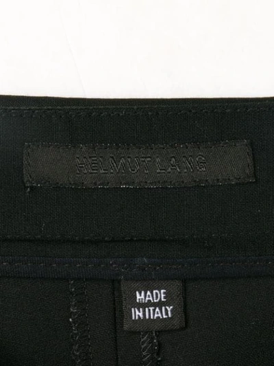 Pre-owned Helmut Lang Belted Trousers In Black