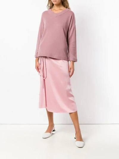 Shop Goat Garcon Cashmere Sweater - Pink