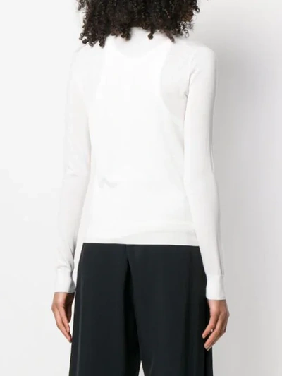 Shop Theory V-neck Cardigan In White