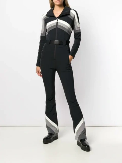 Shop Perfect Moment Tignes Hooded Jumpsuit In Black