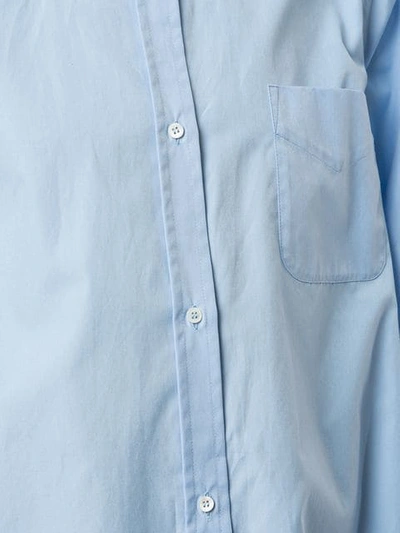 Shop N°21 Sequin Collar Button-up Shirt In Lb