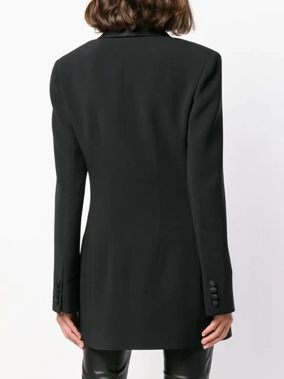 Shop Ermanno Scervino Mid-length Blazer In Black