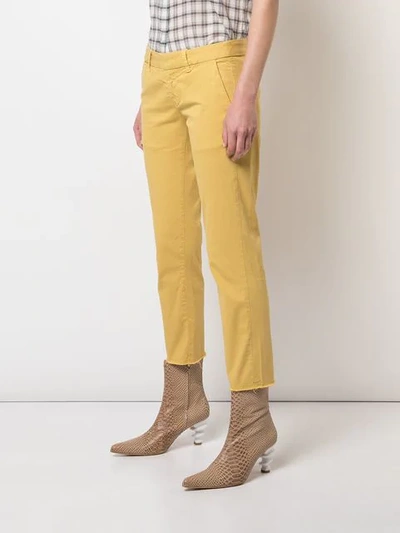 Shop Nili Lotan 'east Hampton' Hose - Gelb In Yellow