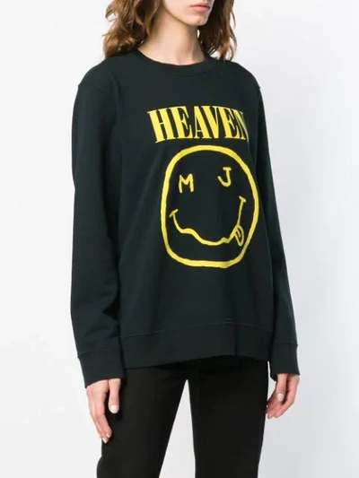 Shop Marc Jacobs Heaven Sweatshirt In Black