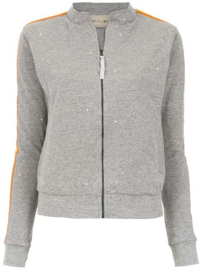 Shop Andrea Bogosian Hooded Sweatshirt In Grey