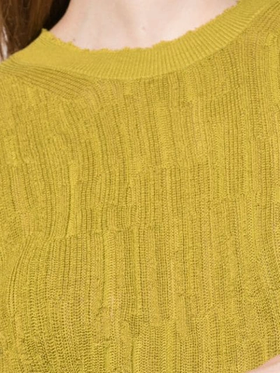 Shop Rachel Comey Benson Knitted Top In Green