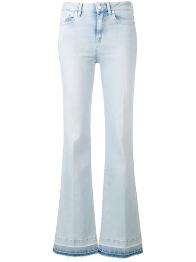 Shop 7 For All Mankind San Clamente Flared Jeans - Blue